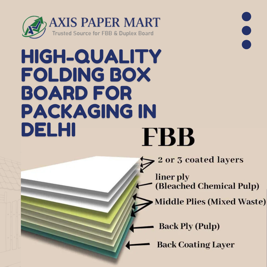 Folding Box Board Supplier in Delhi – Complete Buyer Guide